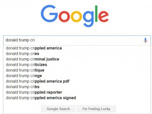 google trump crime