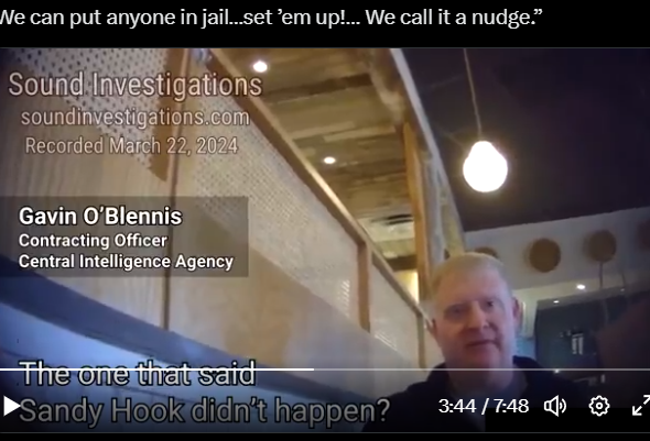 CIA Officer and Former FBI official brags ON-CAMERA about being able to put “problematic” right-wing journalists like Tucker and Alex Jones in jail, CONFIRMS using “embellished” Corporate Media stories for wrap-up smear, and places TWENTY undercover FBI agents at the Capitol on J6th: