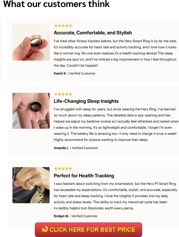 Herz P1 Smart Ring Review + App Guide | Reviews, Features & Complaints