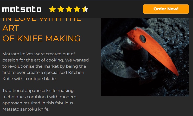 Matsato Knife Review: Complaints, Ratings & Consumer Reports Look