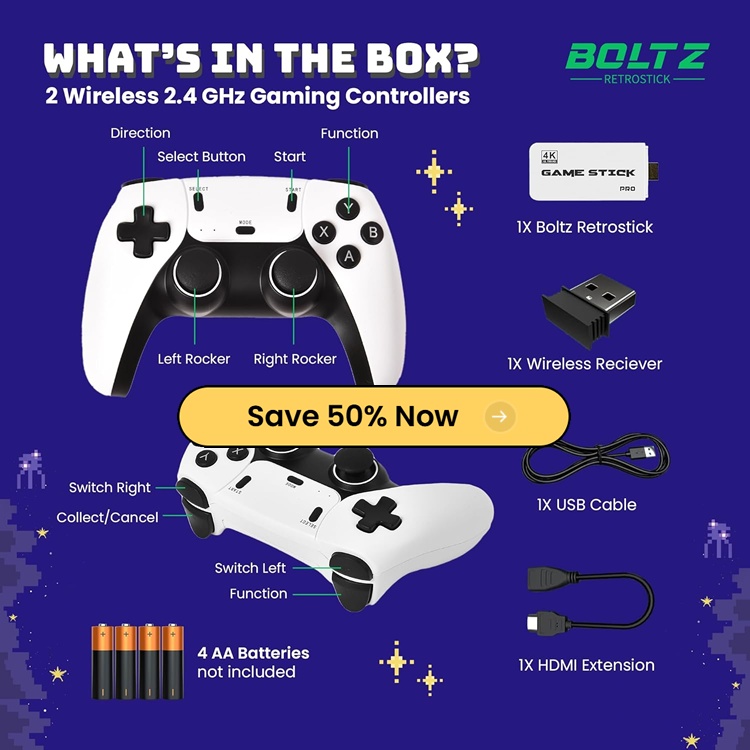 Boltz Retro Stick Review: A Fact-Checked Look at This Retro Gaming Device