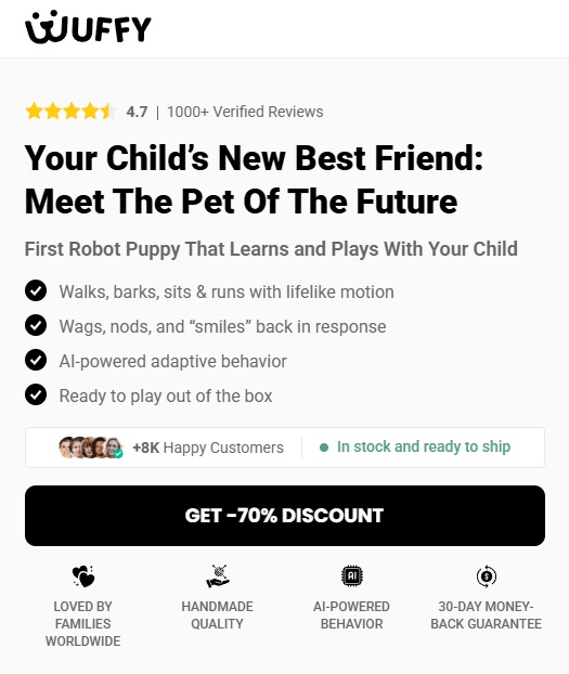 Get Wuffy Dog Reviews: Real Wuffy Robot Dog Complaints & Analysis