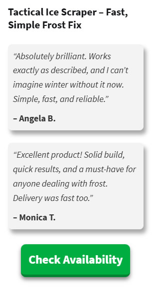 Tactical Ice Scraper Review 2026: Reviews & Complaints! Legit? 