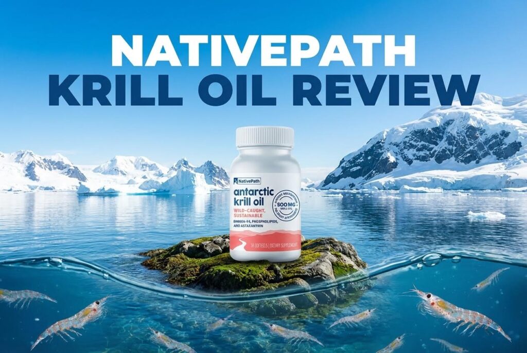 NativePath Antarctic Krill Oil Review: Omega-3 Benefits, Ingredients & Customer Reviews