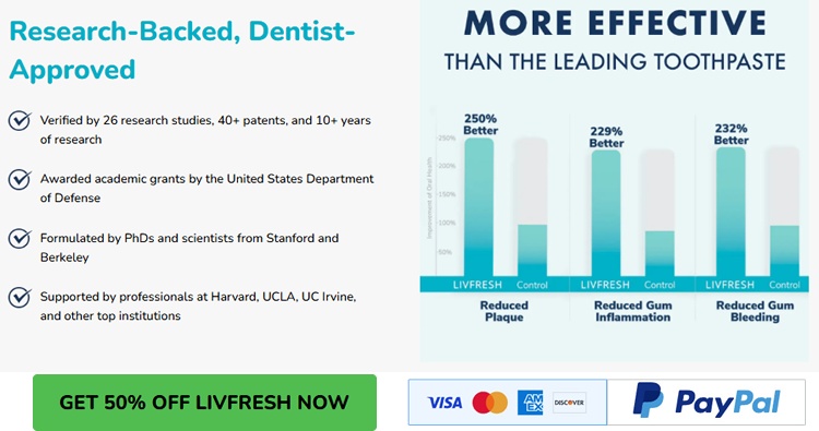 LivFresh Toothpaste Reviews & Complaints: Ingredients, Benefits, and Where to Buy