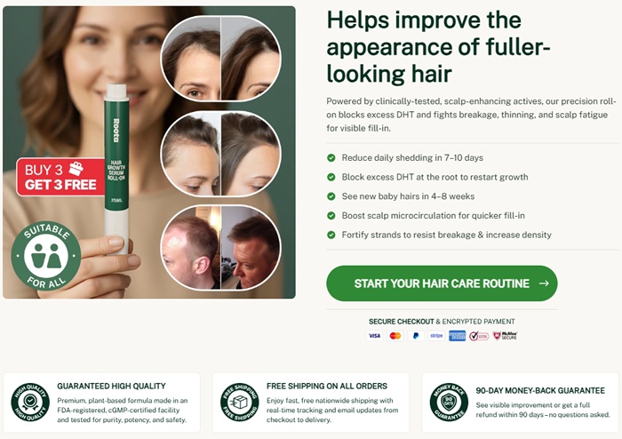 Roota Hair Growth Serum Reviews and Complaints: Is It a Scam or Legit?