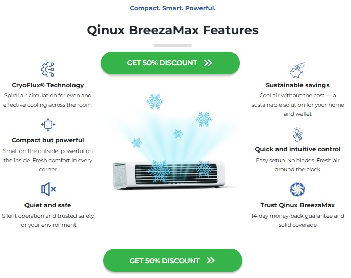 Qinux BreezaMax Review: Air Conditioner Performance, Reviews and Complaints